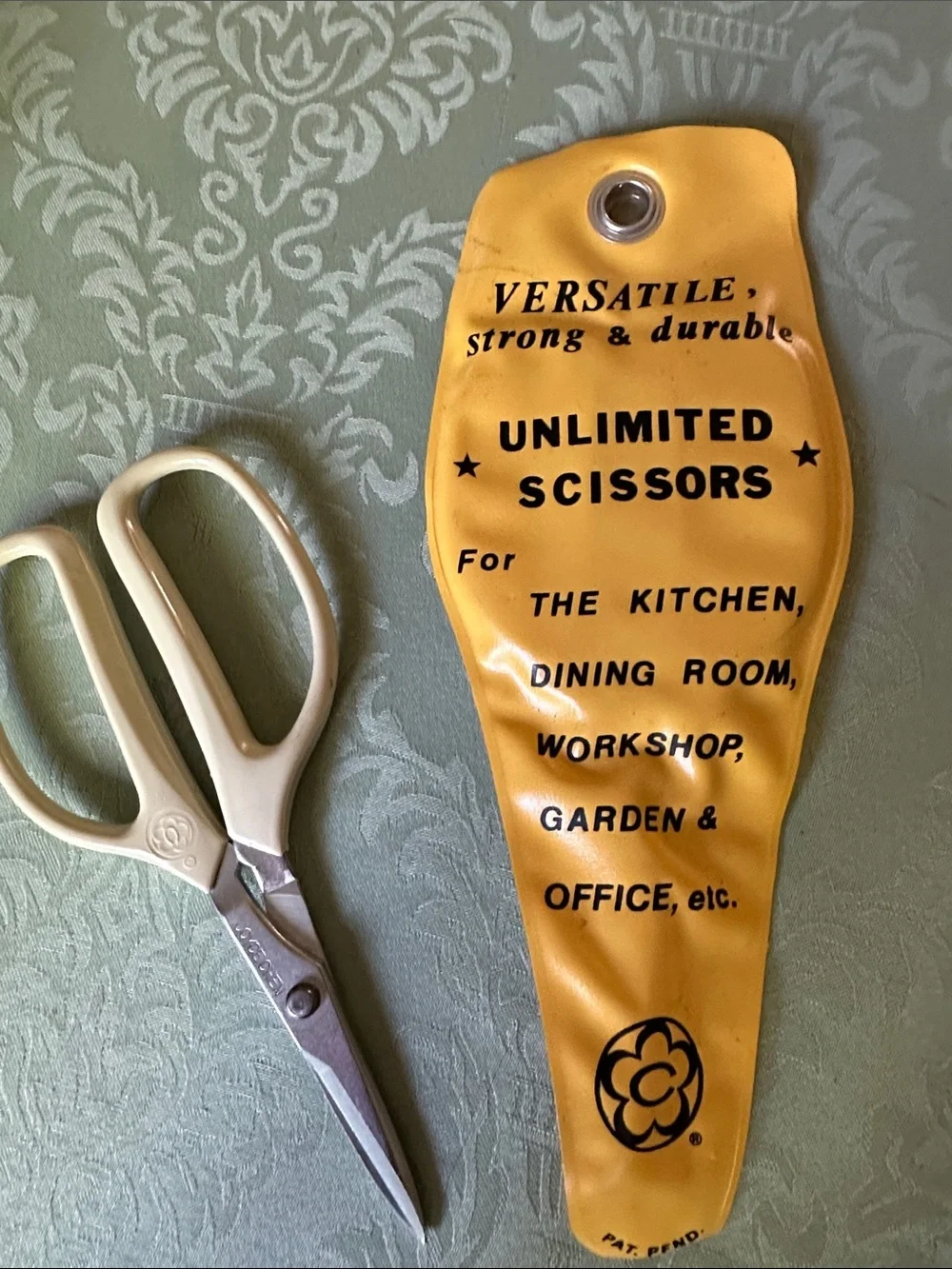 Vintage Joyce Chen Kitchen Shears with Protective Sheath